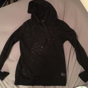 Mesh sweatshirt